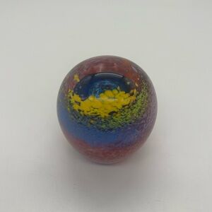 Chris Heilman ‘96 Inner World Paperweight Galaxy Art Glass